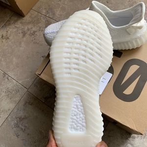 Yeezy v2 triple white. Size 6 boys